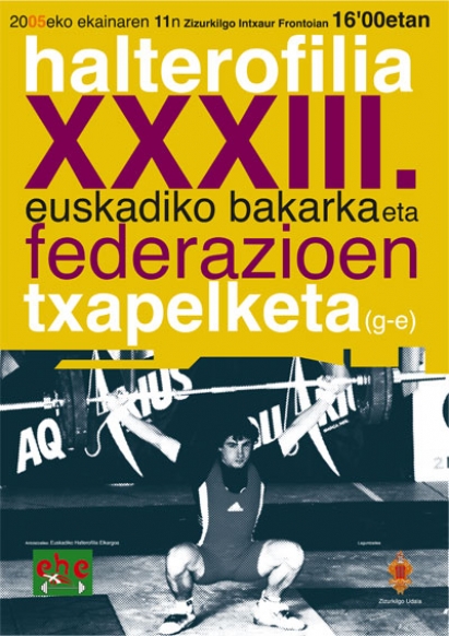 2005 - XXXIII Campeonato de Halterofilia de Euskadi