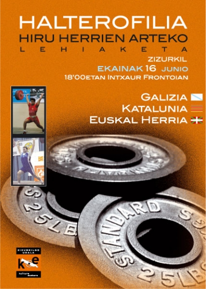 2007 - Campeonato de Halterofilia entre tres territorios