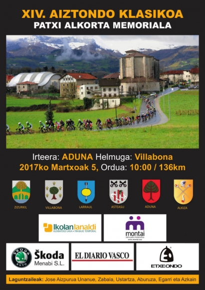 XIV. Aiztondo Klasikoa - Patxi Alkorta Memoriala