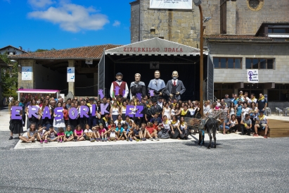 Las fiestas de Zizurkil se centrarán en contra de la violencia machista y en el impulso del uso del euskera